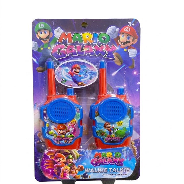 Mario Galaxy Kids Walkie Talkie Set – 2 Pieces