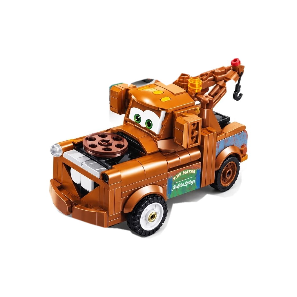 Racing Car Tow Truck Building Blocks Set – 297 Pieces