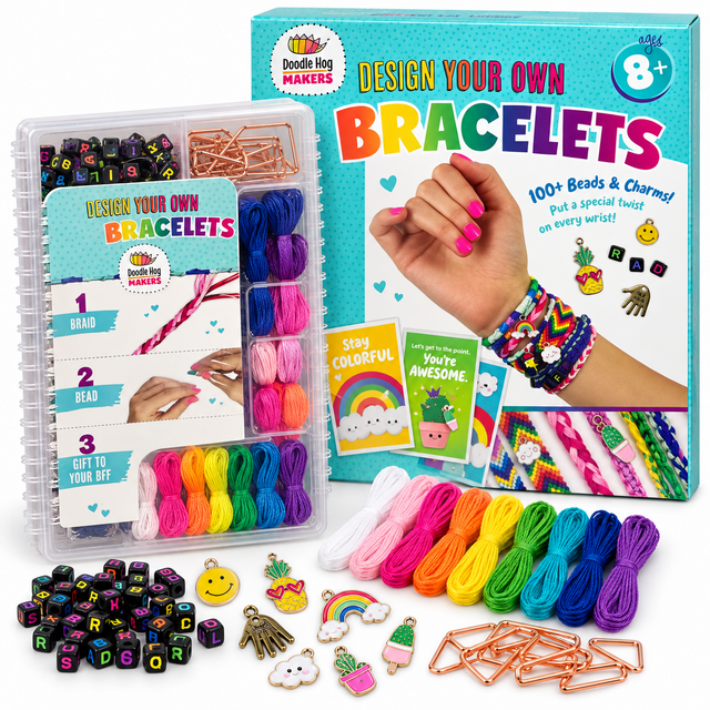 Doodle Hog Design Your Own Bracelets DIY Kit
