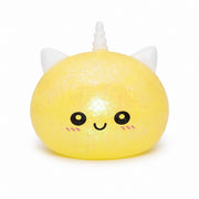 Yellow glitter unicorn Dumpling Squishy