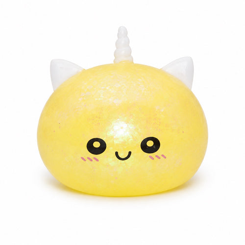 Dumpling Squishy – Large Glitter Unicorn, Random Color