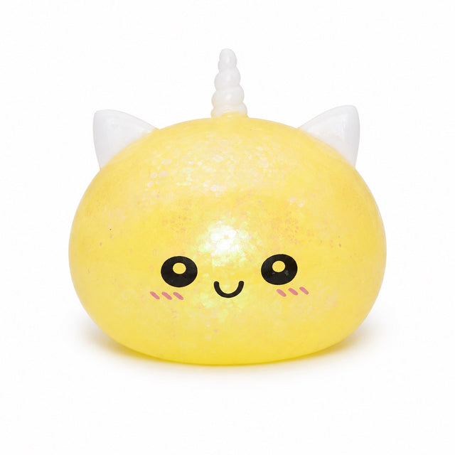 Dumpling Squishy – Large Glitter Unicorn, Random Color