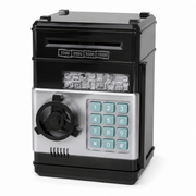 Electronic money safe - black
