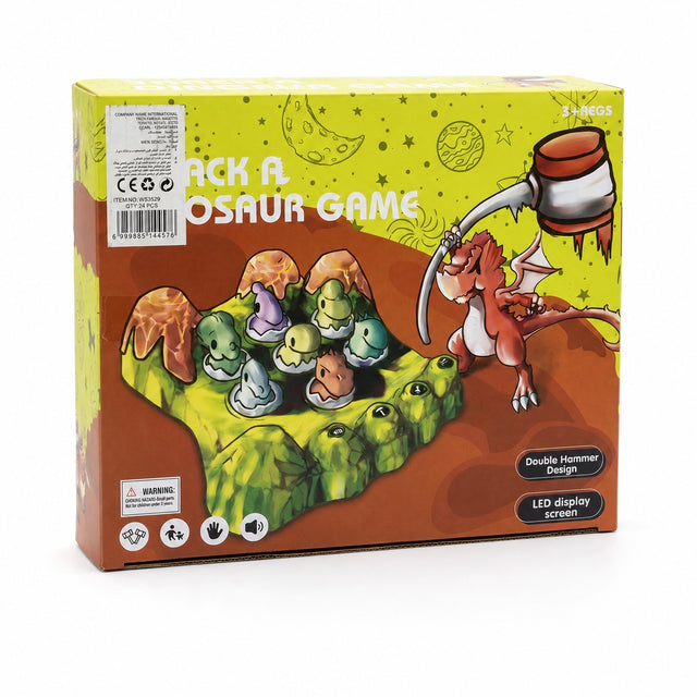 Electronic Whack-a-Dinosaur Game with LED Score Display