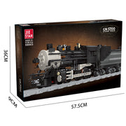 JIE STAR CN5700 steam train building set view 7