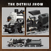 JIE STAR CN5700 steam train building set view 6