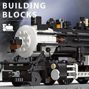 JIE STAR CN5700 steam train building set view 5