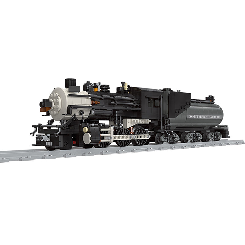 JIE STAR CN5700 steam train building set view 3