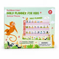 Kids Magnetic Daily Planner – Animal Theme, 195 Magnets