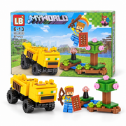 LB MyWorld LB1191 building set packaging showing 97+ pieces and ages 6–13