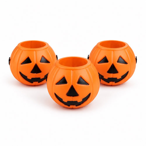 Jack-o'-Lantern Pumpkin Candy Bucket – Halloween
