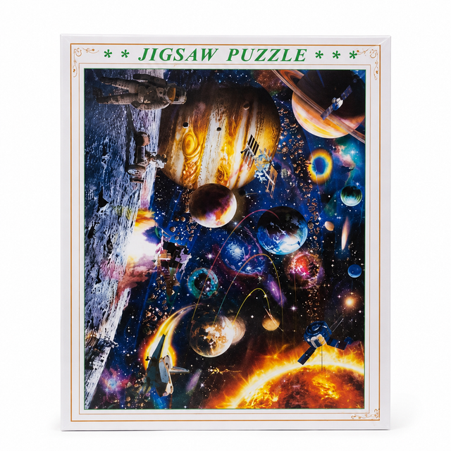 Outer Space Jigsaw Puzzle – Planets & Astronauts