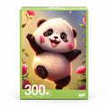 Panda and Flowers Jigsaw Puzzle – 300 Pieces