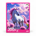 Pink-Mane Unicorn Jigsaw Puzzle – 300 Pieces
