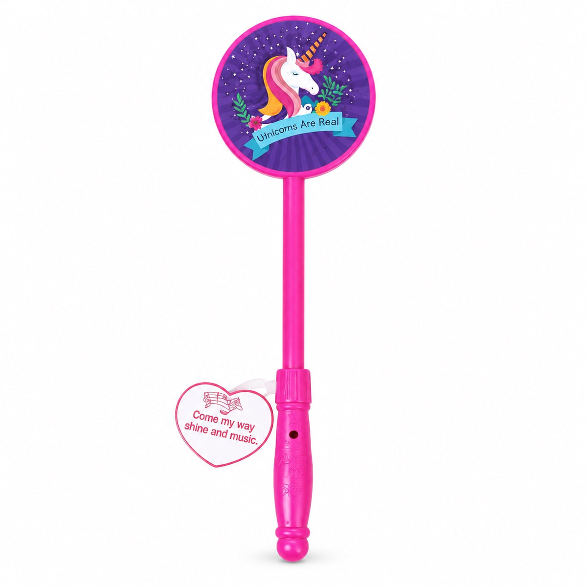 Pink unicorn wand
