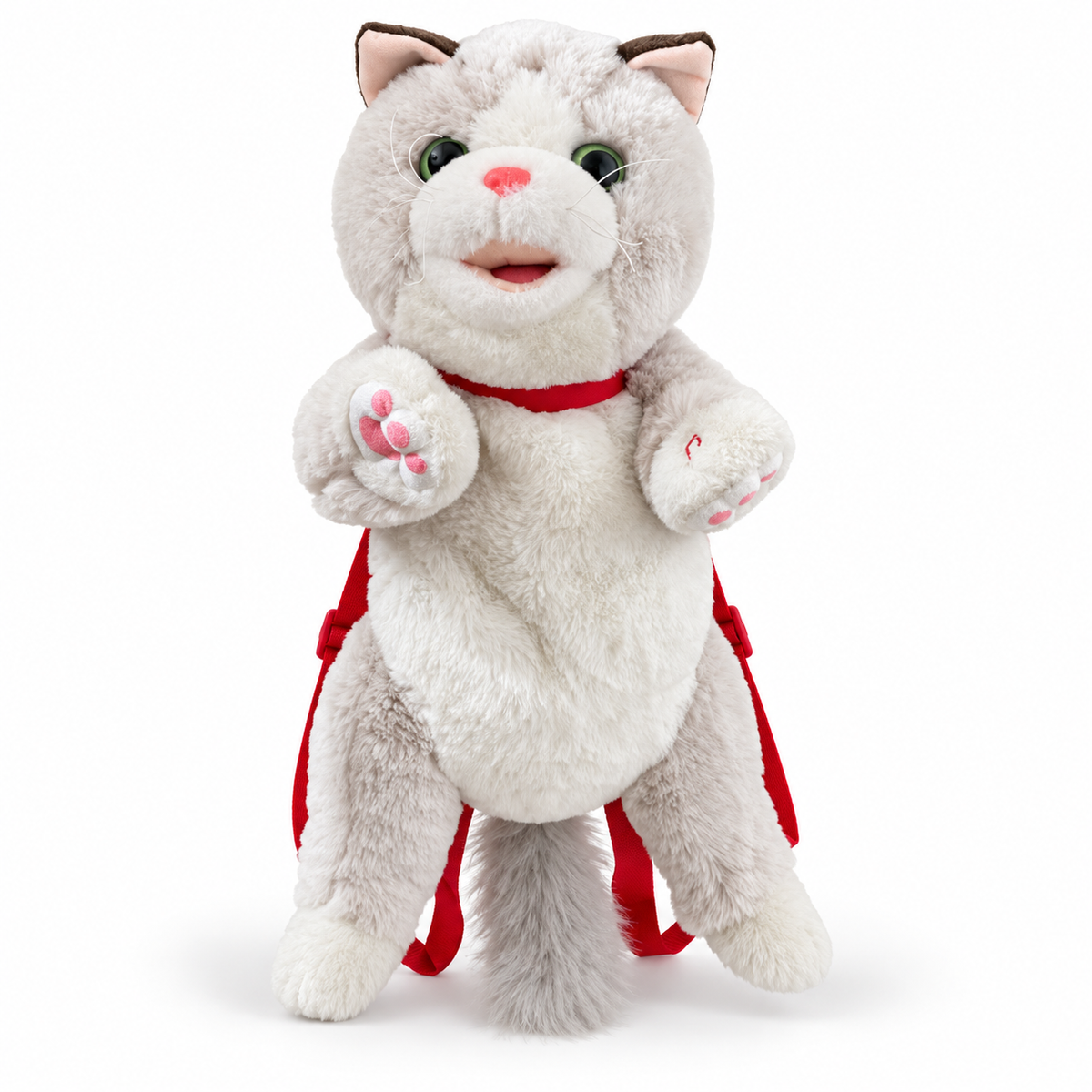 Interactive Cat Plush Toy for Kids