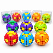 Press and Spin Transforming Fidget Ball colors