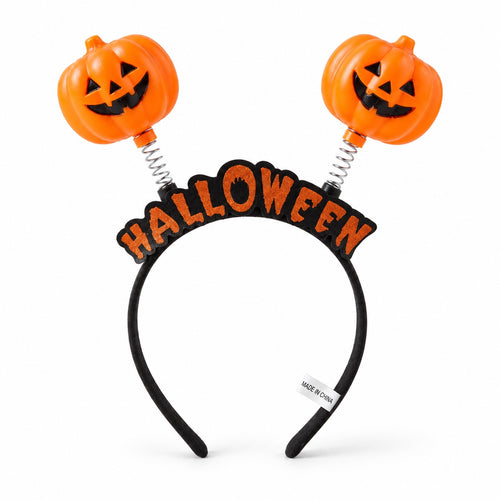 Pumpkin Spring Halloween Headband