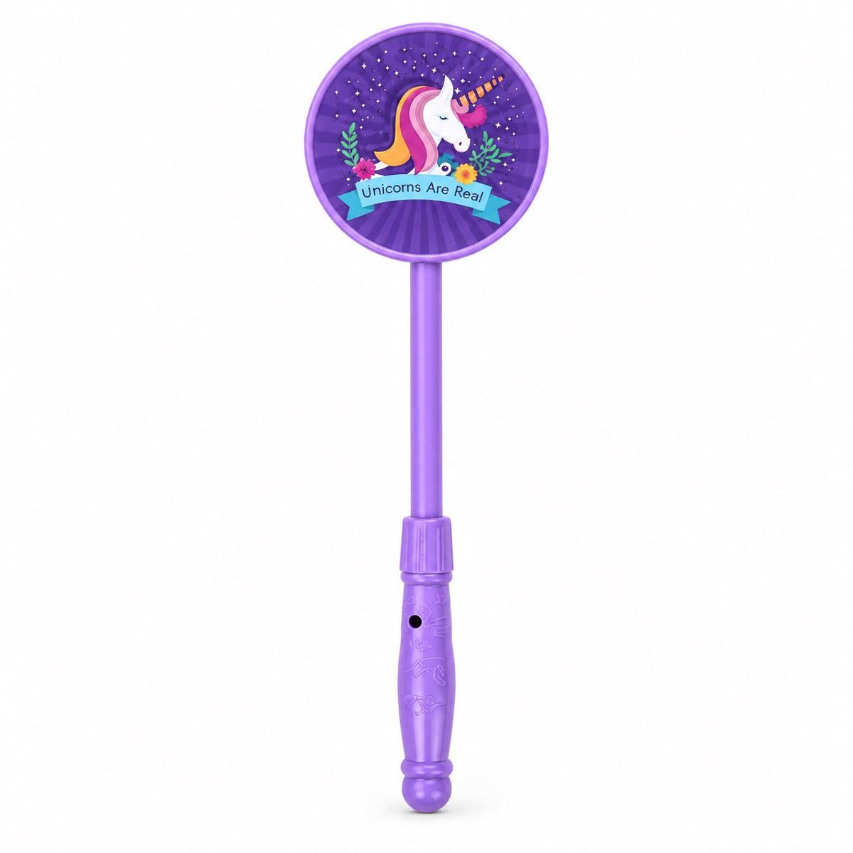 Purple unicorn wand