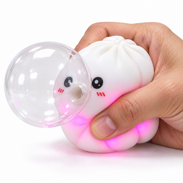 Rainbow Mystery Dumpling Squishy