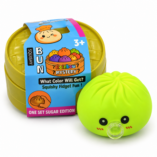 Rainbow Mystery Dumpling Squishy — alternate view