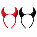 Devil Horns Halloween Headband – Red or Black