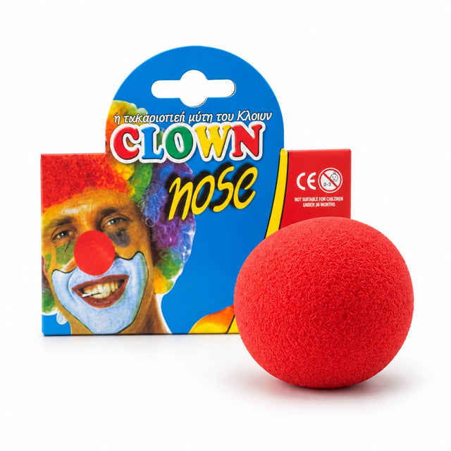 Red Clown Nose – Costume Accessory