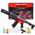 Red & Gray Tactical Crystal Bullet Launcher Toy Blaster Set