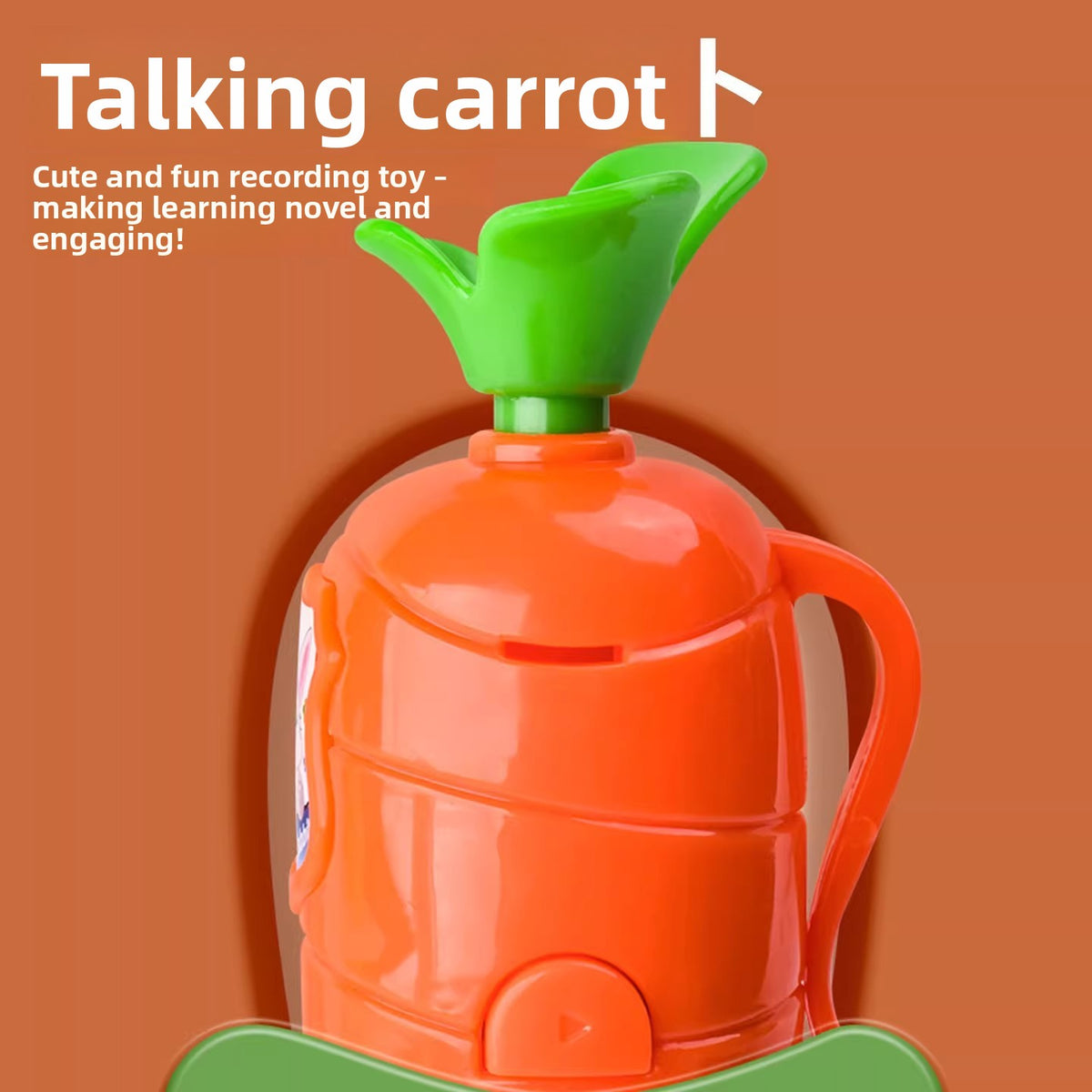 Talking Carrot recording toy