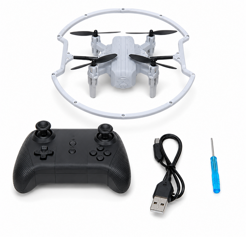 Tepro Halo Effect LED Drone with Full Propeller Guard (NO Camera) — alternate view