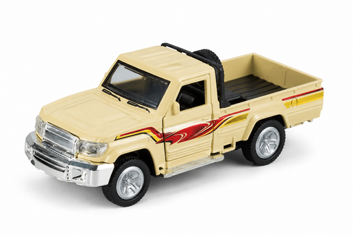 Classic Pickup Truck Model Car – Beige