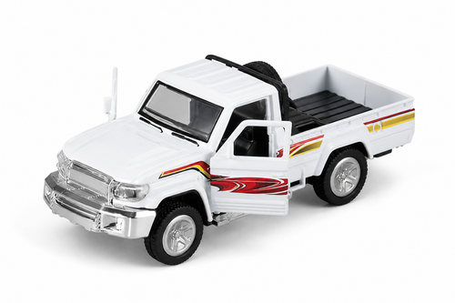 Classic Pickup Truck Model Car – white