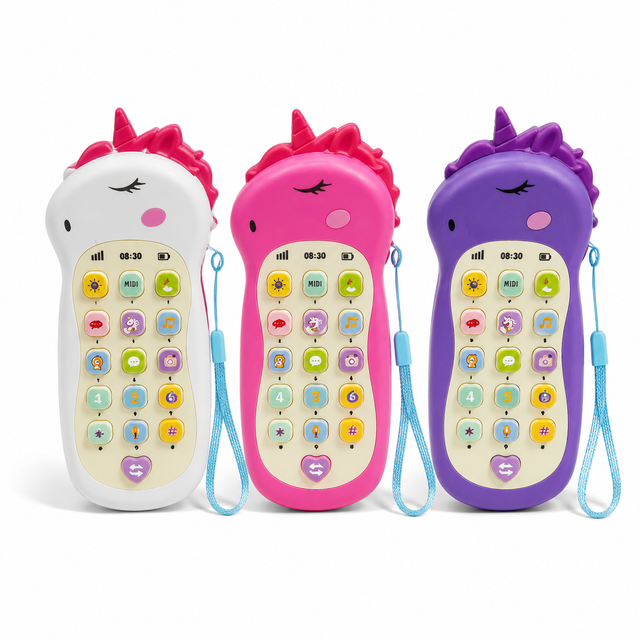 Unicorn Musical Toy Phone – 3 Colors