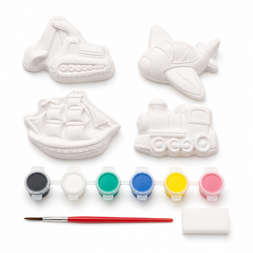 Vehicle Gypsum Painting DIY Kit – 4 Models — alternate view