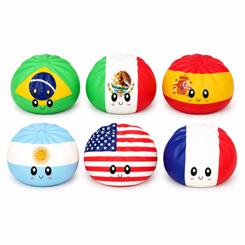 Dumpling Squishy – World Cup 2026 Flag — alternate view
