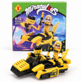 Miraculous Yellow Hero Vehicle Building Set – 60+ Pieces